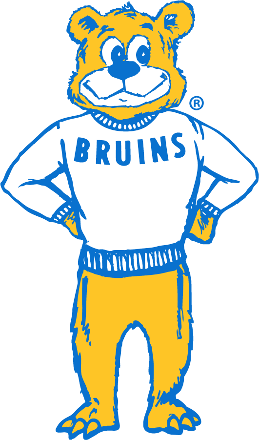 UCLA Bruins 1964-1996 Mascot Logo DIY iron on transfer (heat transfer)